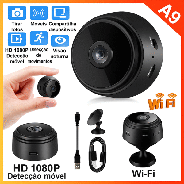 Segunda imagem deMini Câmera de Segurança Fixa Espiã